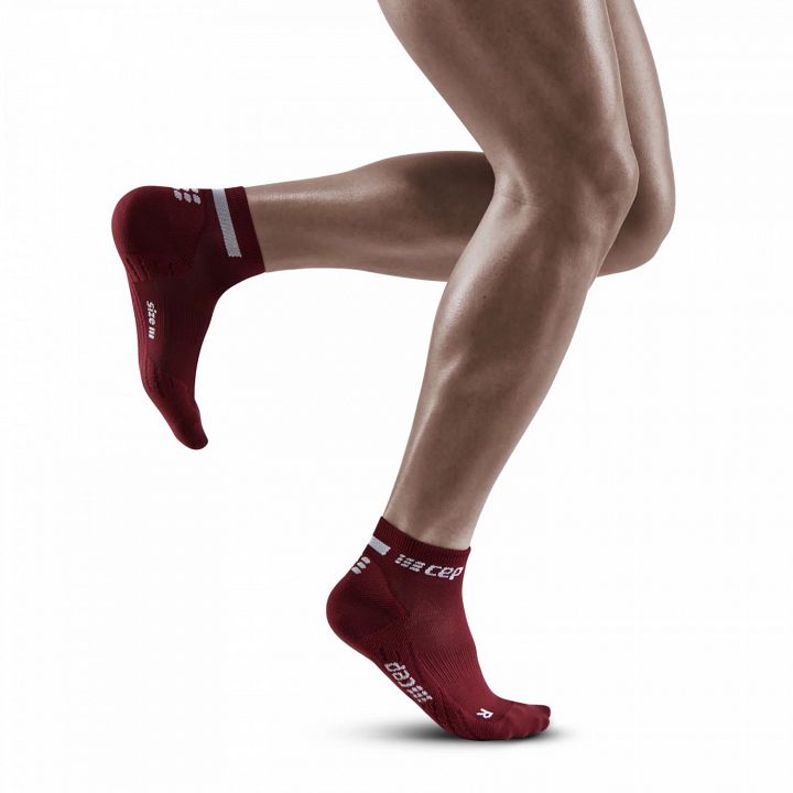 CEP Low Cut Socks 4.0 Dark Red