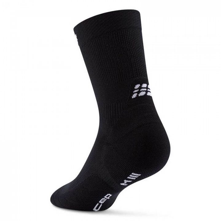 CEP Core Run Mid Cut Women Socks 5.0 Black