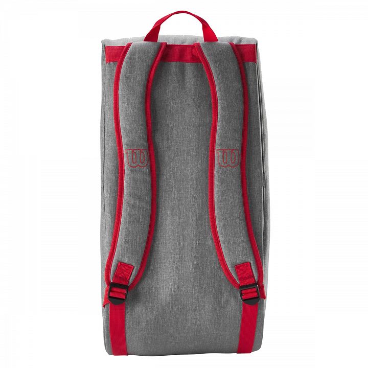 Wilson Team Padel Bag Red / Gray