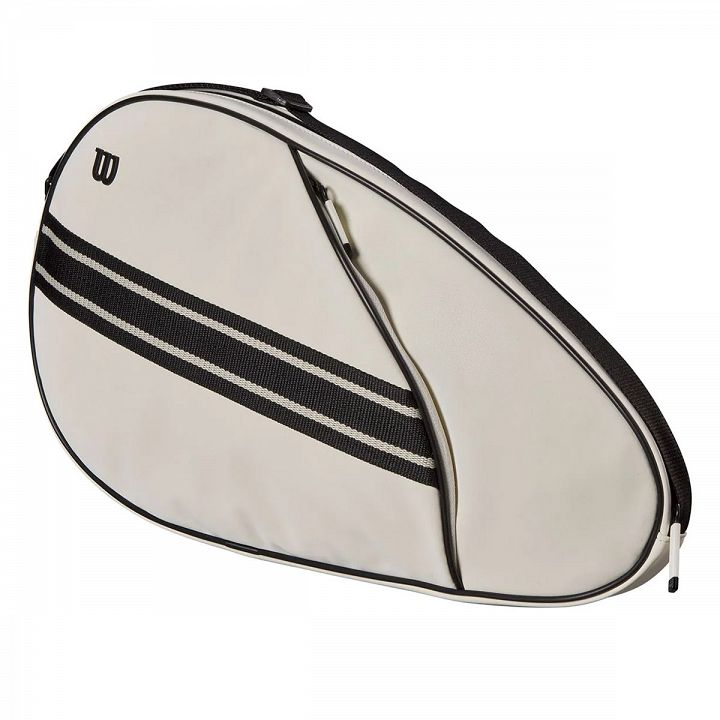 Wilson Premium Padel Cover Cream / Black