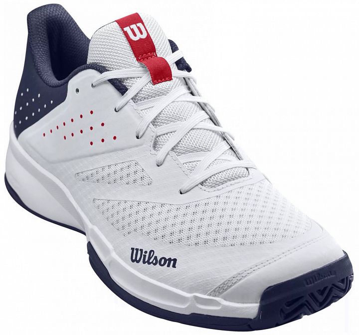 Wilson Kaos Stroke 2.0 White / Peacaot / Wilson Red