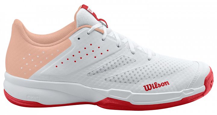 Wilson Stroke 2.0 White / Peach Parfait / Infrared