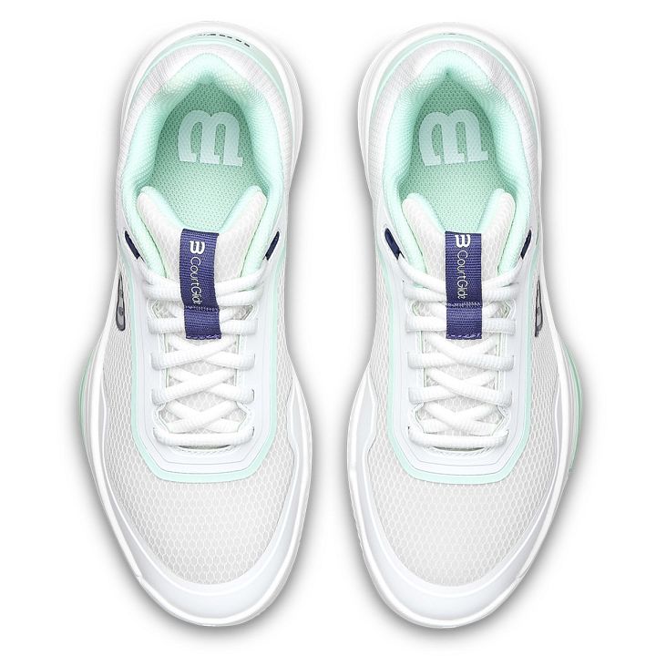 Wilson Courtglide White / Bay / Skipper Blue
