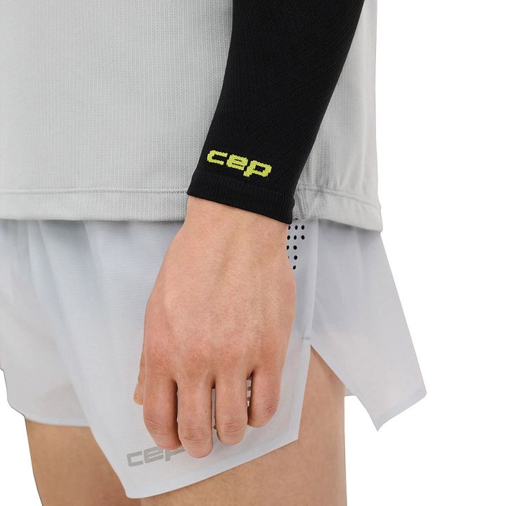 CEP Core Run Ultralight Long Arm Sleeves Black